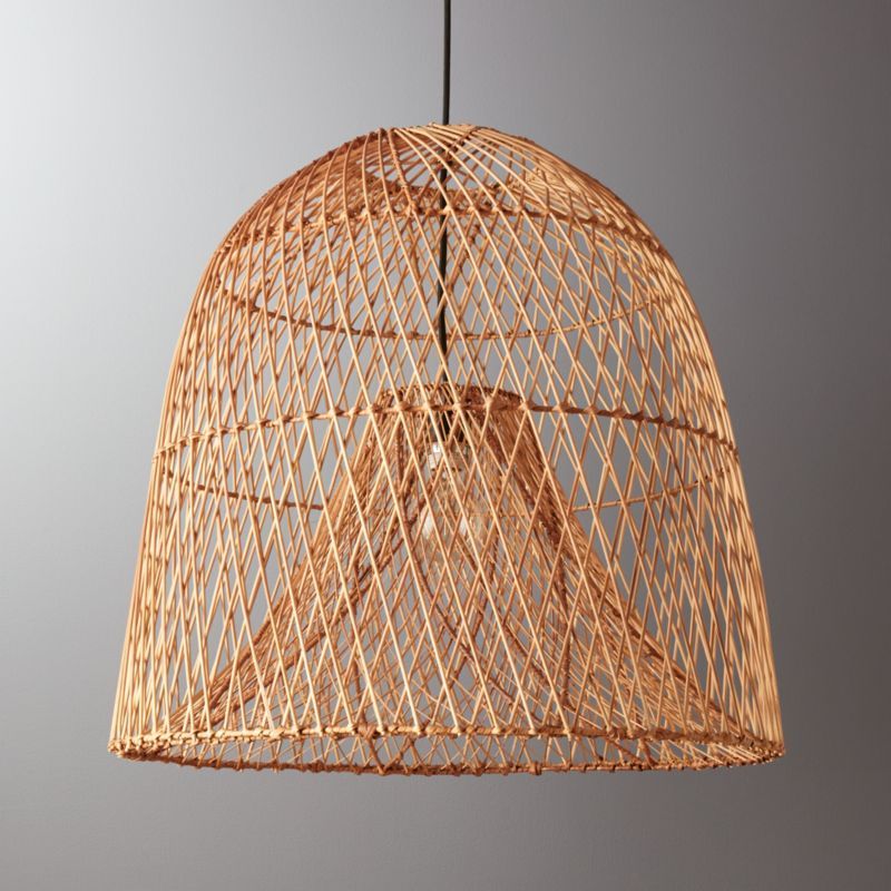 Nassa Basket Pendant Light + Reviews | CB2 | CB2