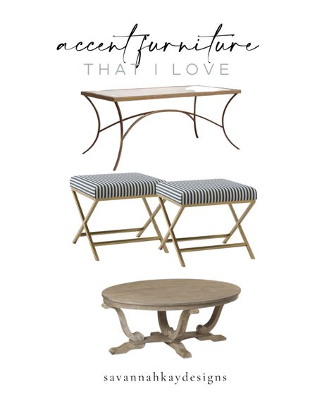 Coffee tables and ottomans we are using in the wedding venue. Beautiful and timeless with a touch of class with the stripes to tie it all together! #ottomans #coffeetable #furniture #home #familyroom #livingroom 

#LTKhome #LTKstyletip