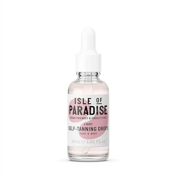 Isle of Paradise Light Self Tanning Drops 30ml | Walmart (US)