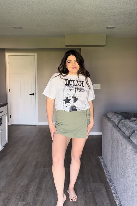 Midsize country concert outfit - love this graphic tee from Amazon and this linen skirt is so cute but it is a little short. I’m 5 foot seven. I will also link some of my favorite affordable cowboy boots. 

Midsize outfit, country concert outfit, Amazon spring, graphic T-shirt 

#LTKMidsize #LTKStyleTip #LTKFindsUnder50