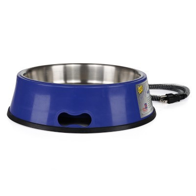 Farm Innovators Signature Series 3QT Heated Pet Bowl with Stainless Steel Insert | Target