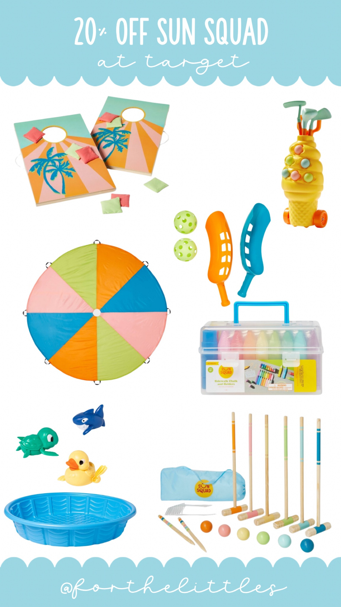 20% off Sun Squad at Target including these fun outdoor toys!

#LTKSaleAlert #LTKKids #LTKSeasonal