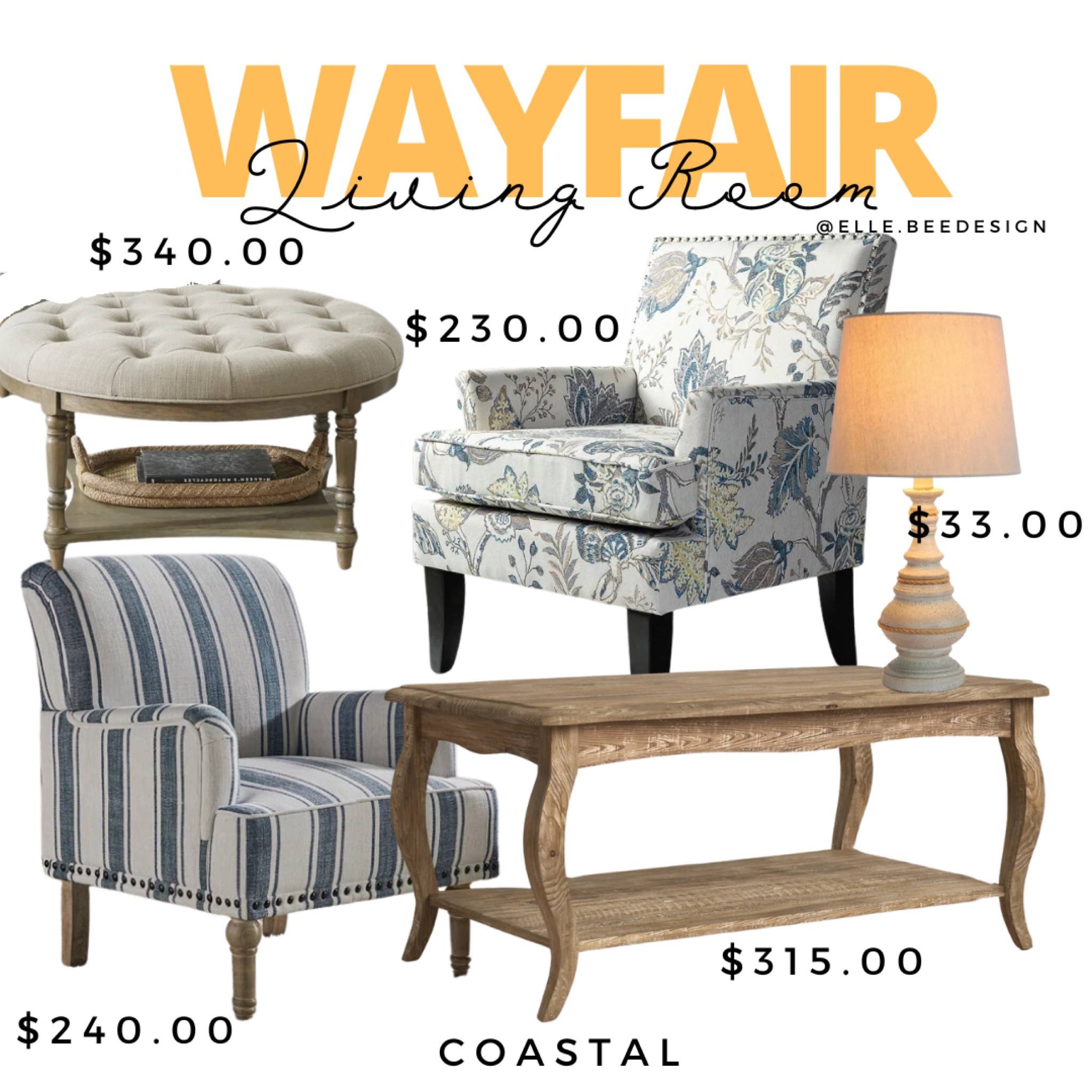 Wayfair Coastal Living Room

#LTKhome
