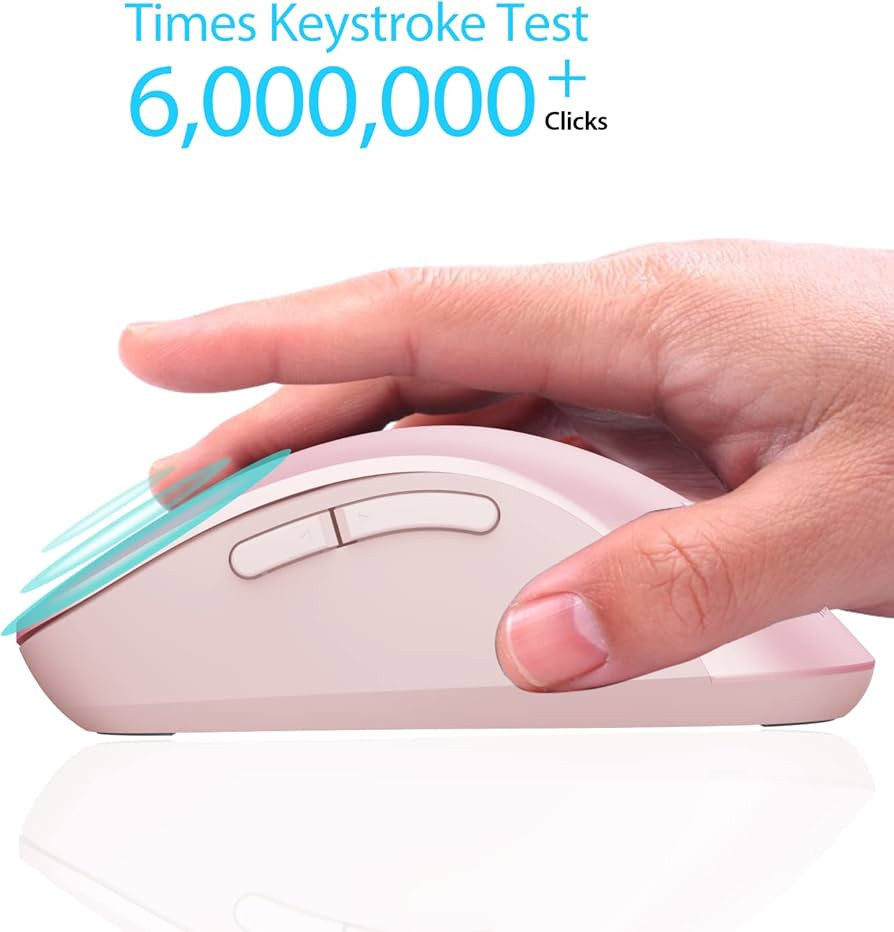 memzuoix 2.4G Wireless Mouse, 1200 DPI Mobile Optical Cordless Mouse with USB Receiver, Portable ... | Amazon (US)