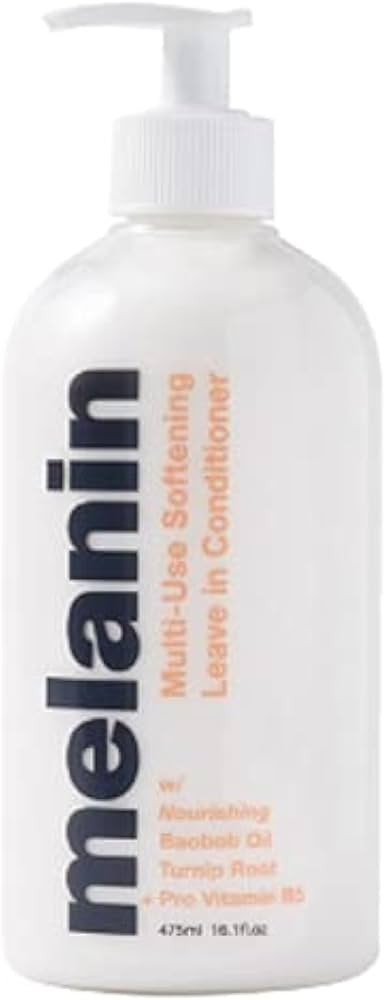 M & H Melanin Multi-Use Softening Leave In Conditioner,16 Oz. Formulated with Nourishing Baobab O... | Amazon (US)