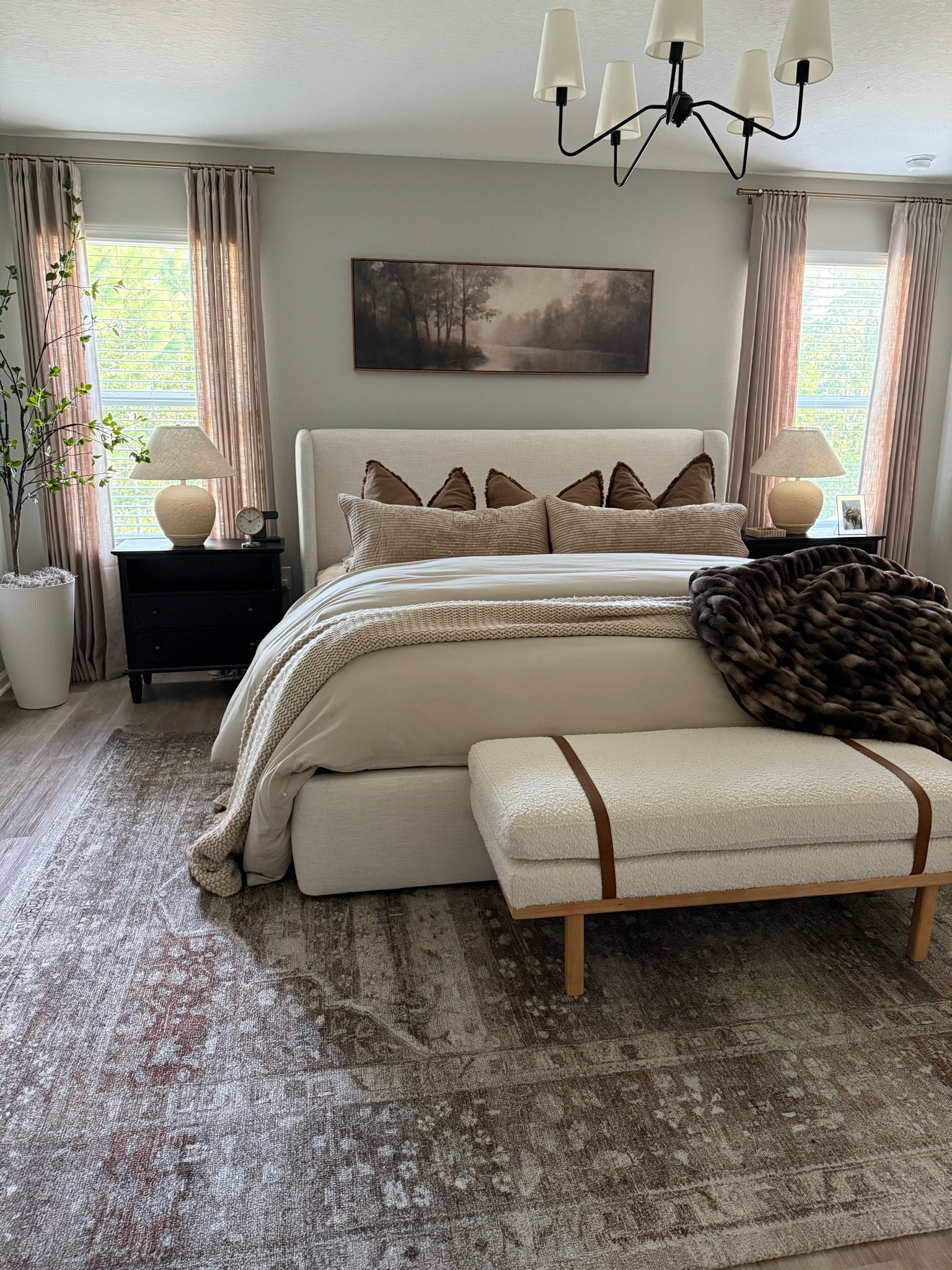A few of my bedding favorites are all back in stock! Love this moody look for fall 🤎 

Amazon bedding, Loloi rug, bedroom rug, black nightstands, master bedroom, guest bedroom

#LTKHome #LTKSaleAlert #LTKSeasonal
