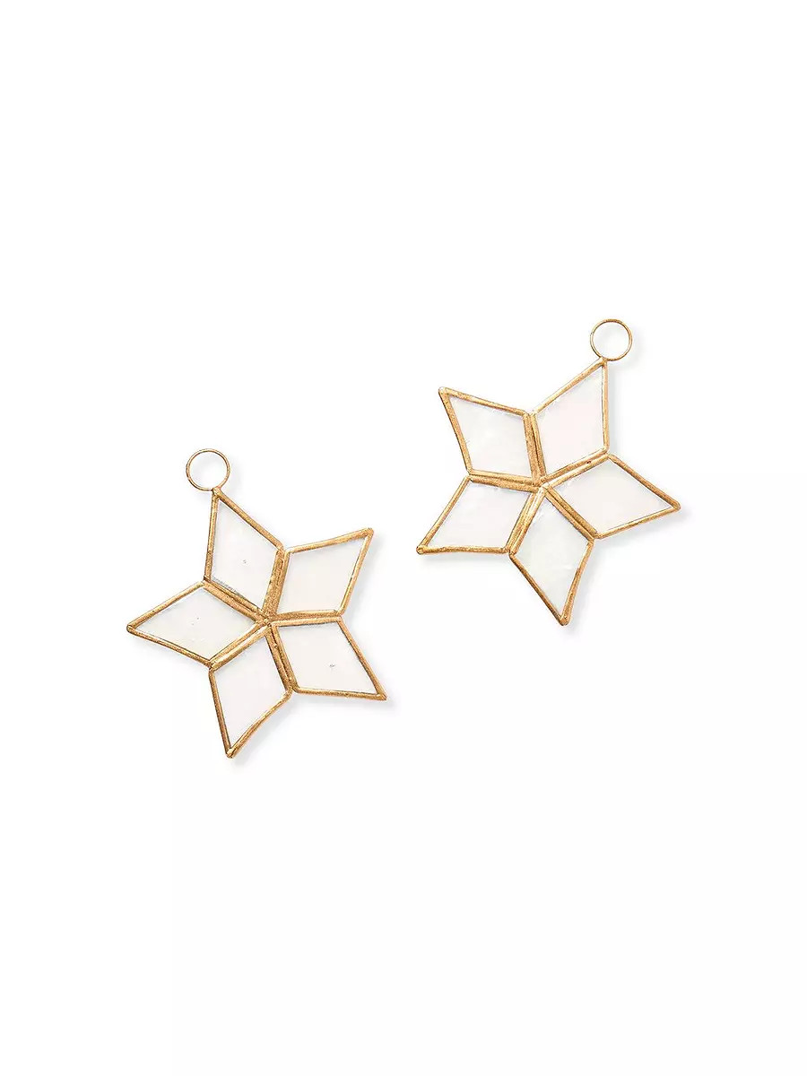 Decorative Capiz Star (Set of 2) | Serena and Lily