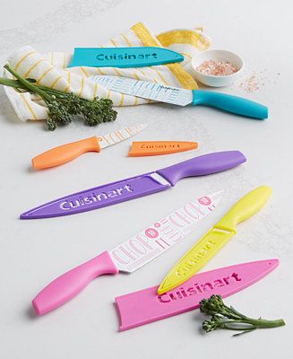 Cuisinart 10-Pc. Printed Words Knife Set & Reviews - Cutlery & Knives - Kitchen - Macy's | Macys (US)