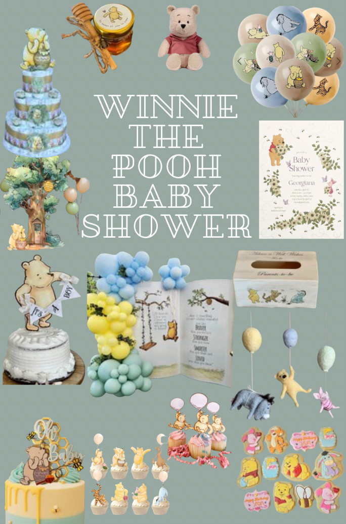 🍯🐻 Winnie the Pooh Baby Shower Shopping List 🐝🌿
Celebrate with the sweetest Winnie the Pooh baby shower theme! This roundup has the cutest Hundred Acre Wood décor, soft neutral + honey-inspired details, balloons, banners, tableware, favors, and photo-worthy party touches. Perfect for a classic baby shower, gender neutral baby shower, or cozy storybook-themed celebration everyone will love. 🍯✨
#winniethepoohbabyshower #poohbearbabyshower #babyshowerideas #babyshowerdecor #genderneutralbabyshower #storybookbabyshower #ltkparty #ltkbaby #partyshoppinglist #ltkfinds #babyshowerinspo 

 