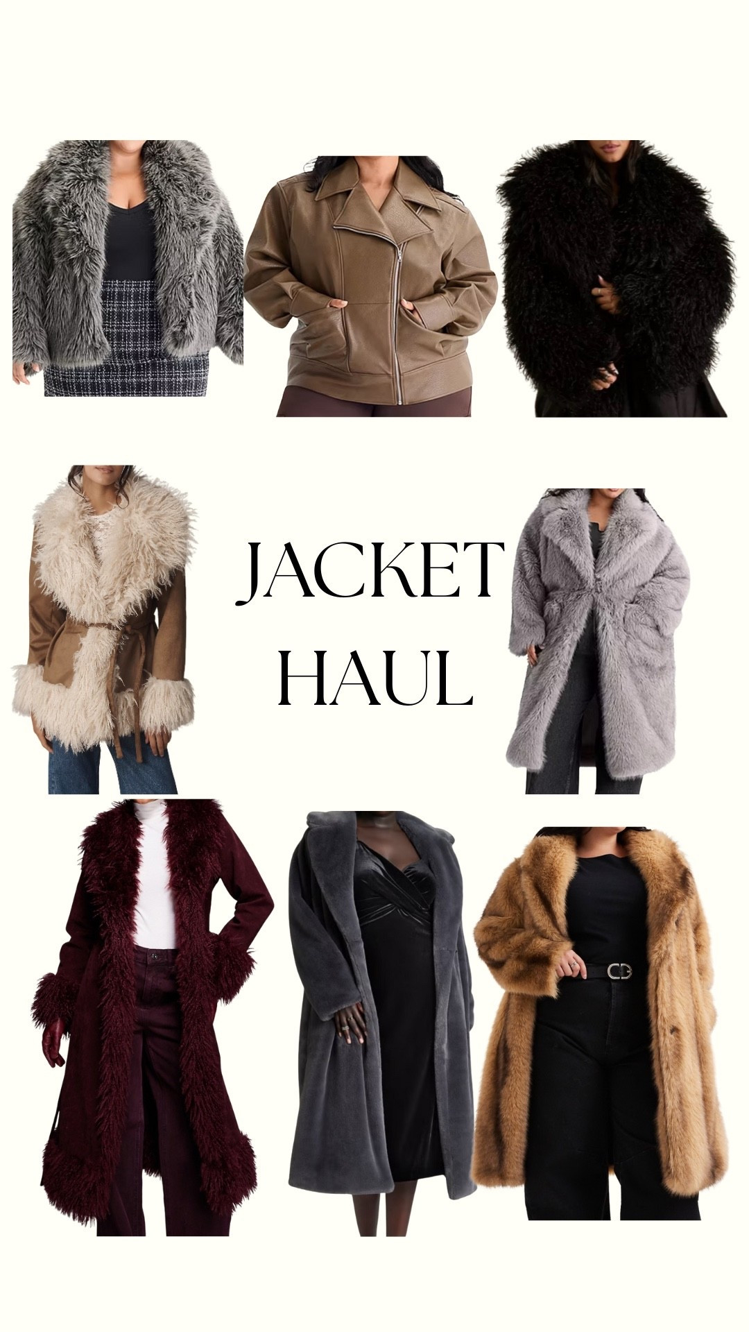 Plus Size Winter jacket haul ❄️
A round up of all of my coats that are in rotation for this winter! 

(Winter coats, Faux Fur coats, Plus size winter coats) 

#LTKPlusSize #LTKFindsUnder100 #LTKMidsize