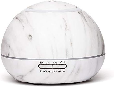Hathaspace Marble Essential Oil Aroma Diffuser, 350ml Aromatherapy Fragrance Diffuser & Ultrasoni... | Amazon (US)