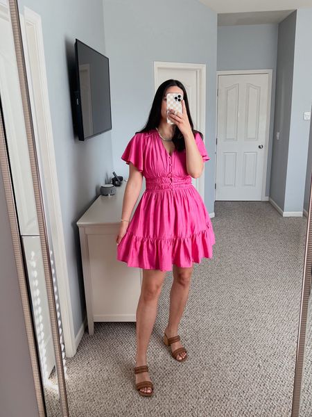I’m in a medium in this dress! Runs tts. It would be perfect for Mother’s Day, Easter, or just spring in general! 

Spring outfit / dress / summer dress / Easter dress 

#LTKSeasonal #LTKfindsunder50 #LTKstyletip