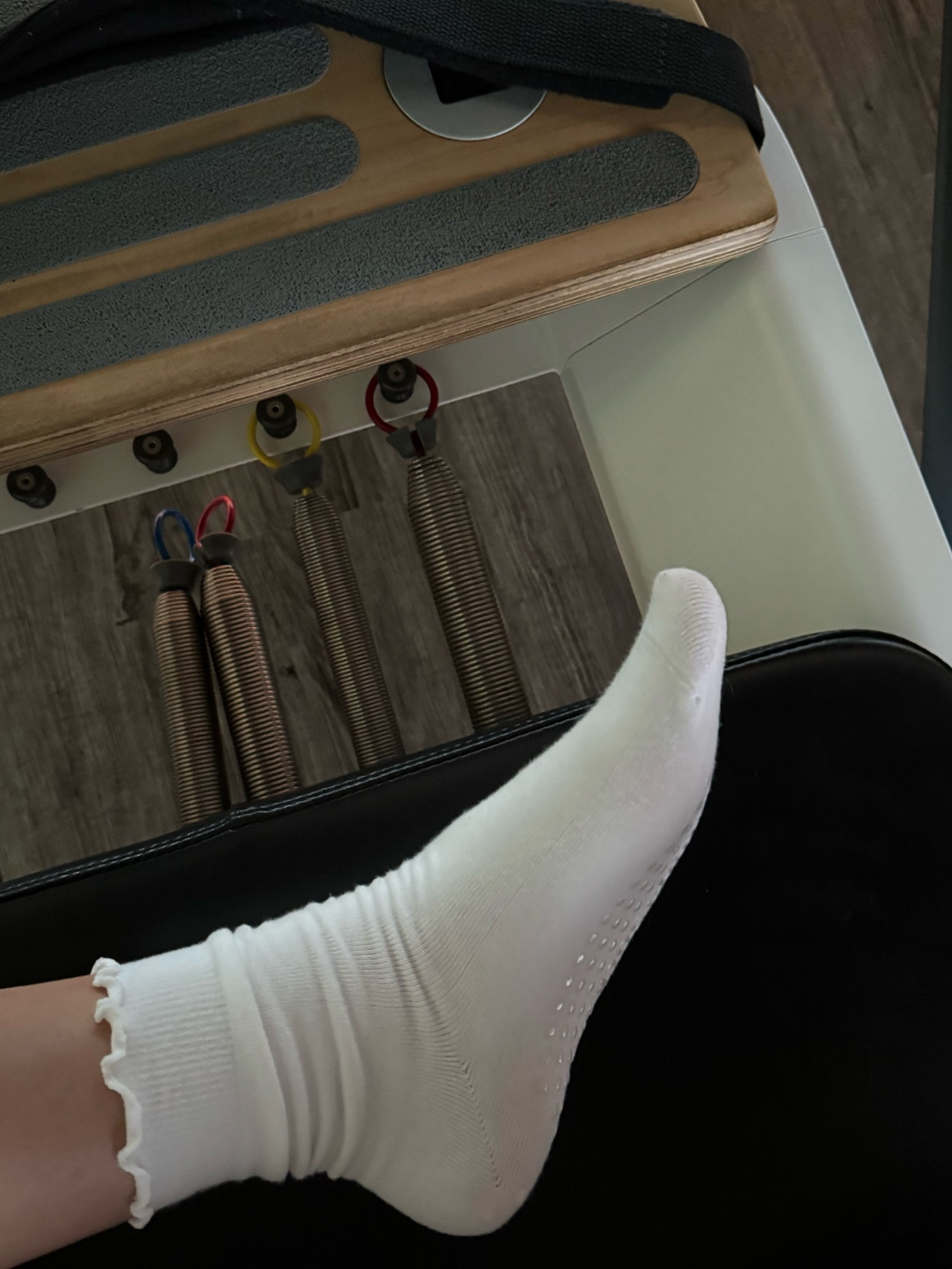 My favorite Pilates socks!!! So cute, perfectly sticky, and less than $12 for 3 pairs! 🤸‍♀️🤍

#LTKFindsUnder50 #LTKActive