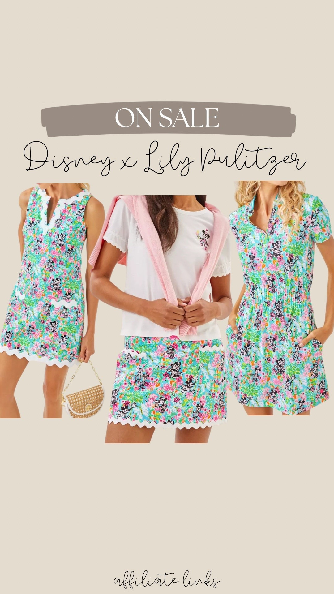 Lily Pulitzer x Disney on sale now! So cute for an upcoming Disney trip!!! 🎀🫶🏼

Disney vacation, Disney outfits, Disney trip, Disney outfit idea, sale, on sale, half off 

#LTKTravel #LTKootd #LTKmomlife