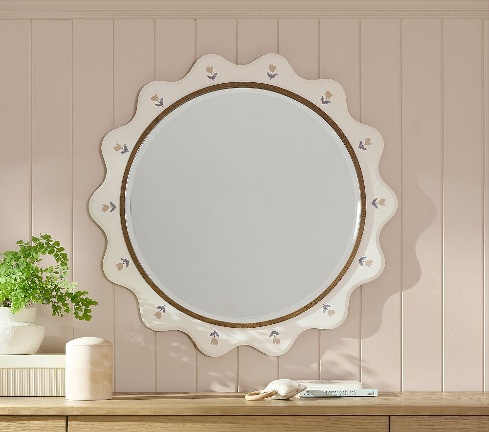Rylee + Cru Printed Mirror (30") | Pottery Barn Kids