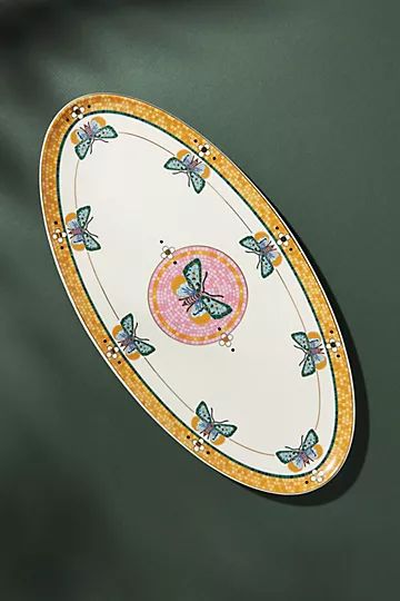 Garden Tile Platter | Anthropologie (US)