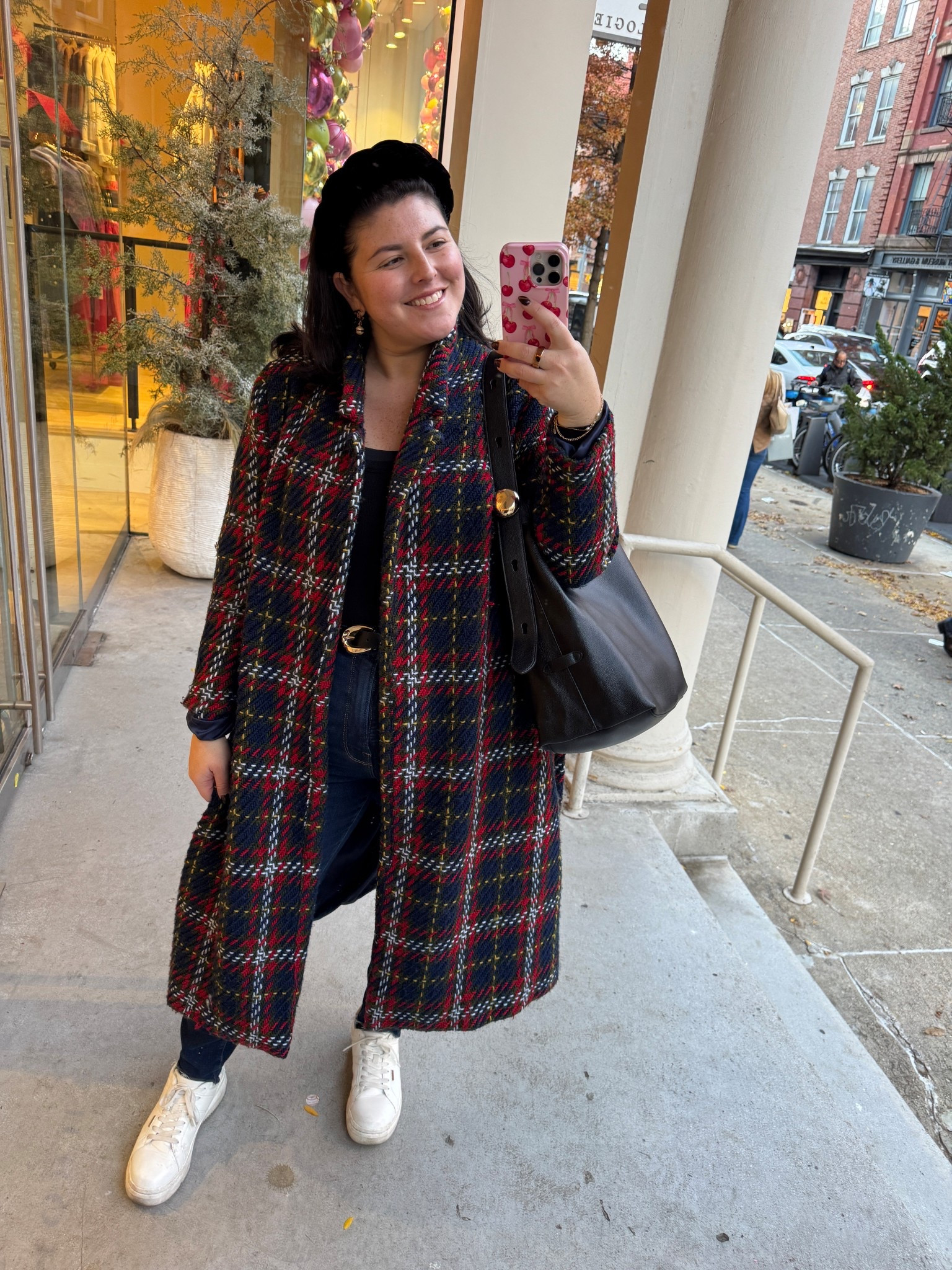 Love this shoulder bag I got from Anthropologie! Love the little gold detail, and love that I can fit a lot in here! Such a cute everyday bag  

#LTKGiftGuide #LTKdayinmylife #LTKootd