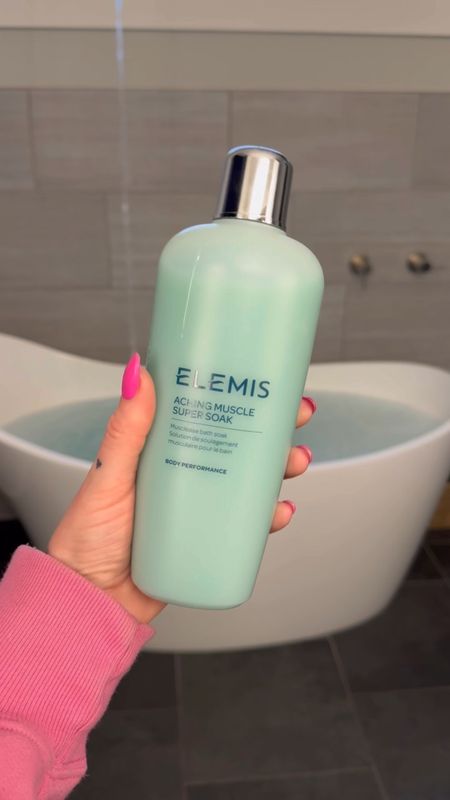 Elemis aching muscle bath soak for the ultimate relaxing bath post workout