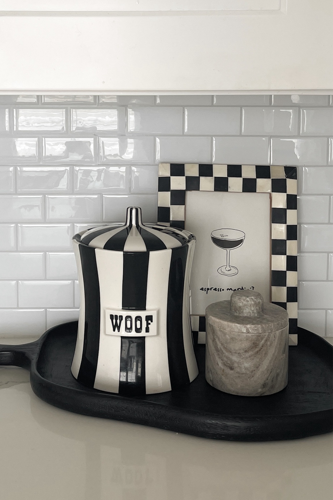 🖤🤍 Cutie kitchen counter moment.

#LTKHome #LTKFindsUnder100 #LTKFindsUnder50