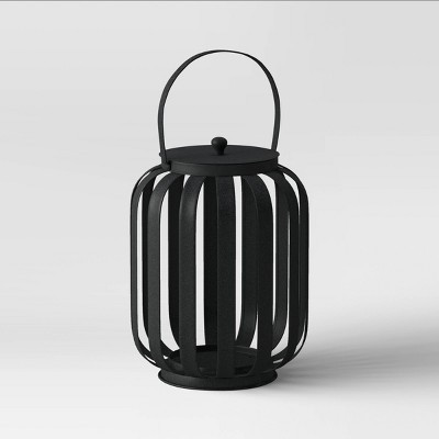Metal Strip Outdoor Lantern Black - Project 62™ | Target