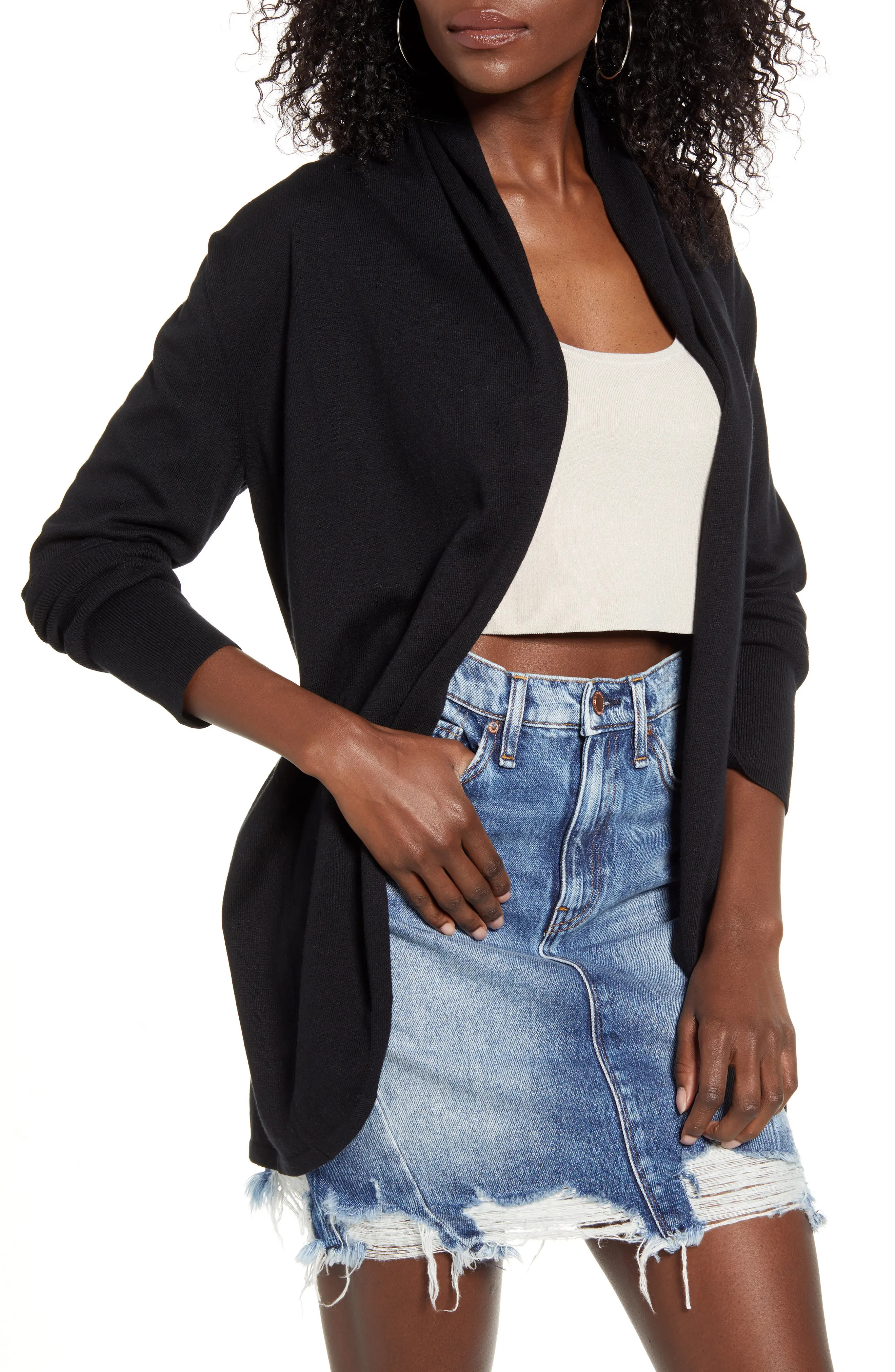 Women's Leith Open Front Cardigan | Nordstrom