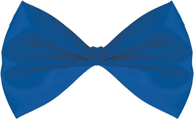 Amscan 3 1/4" x 6", Blue, 1 Pc Bow Tie | Amazon (US)