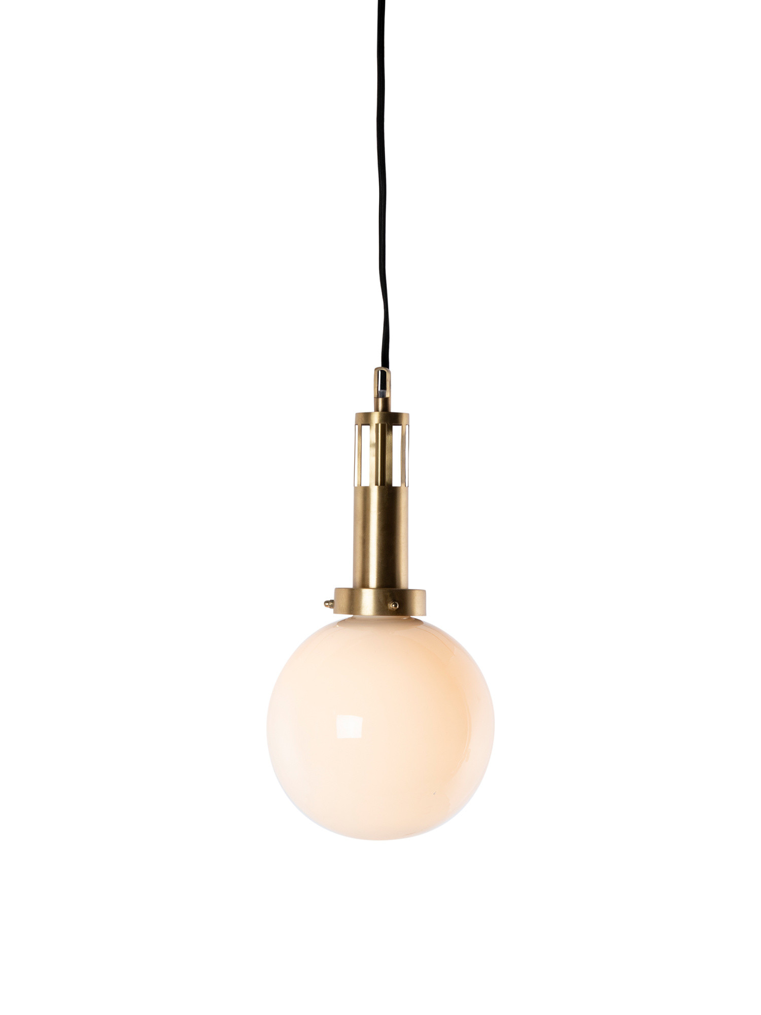 8x16 Aldis Milk Glass Globe Pendant | TJ Maxx