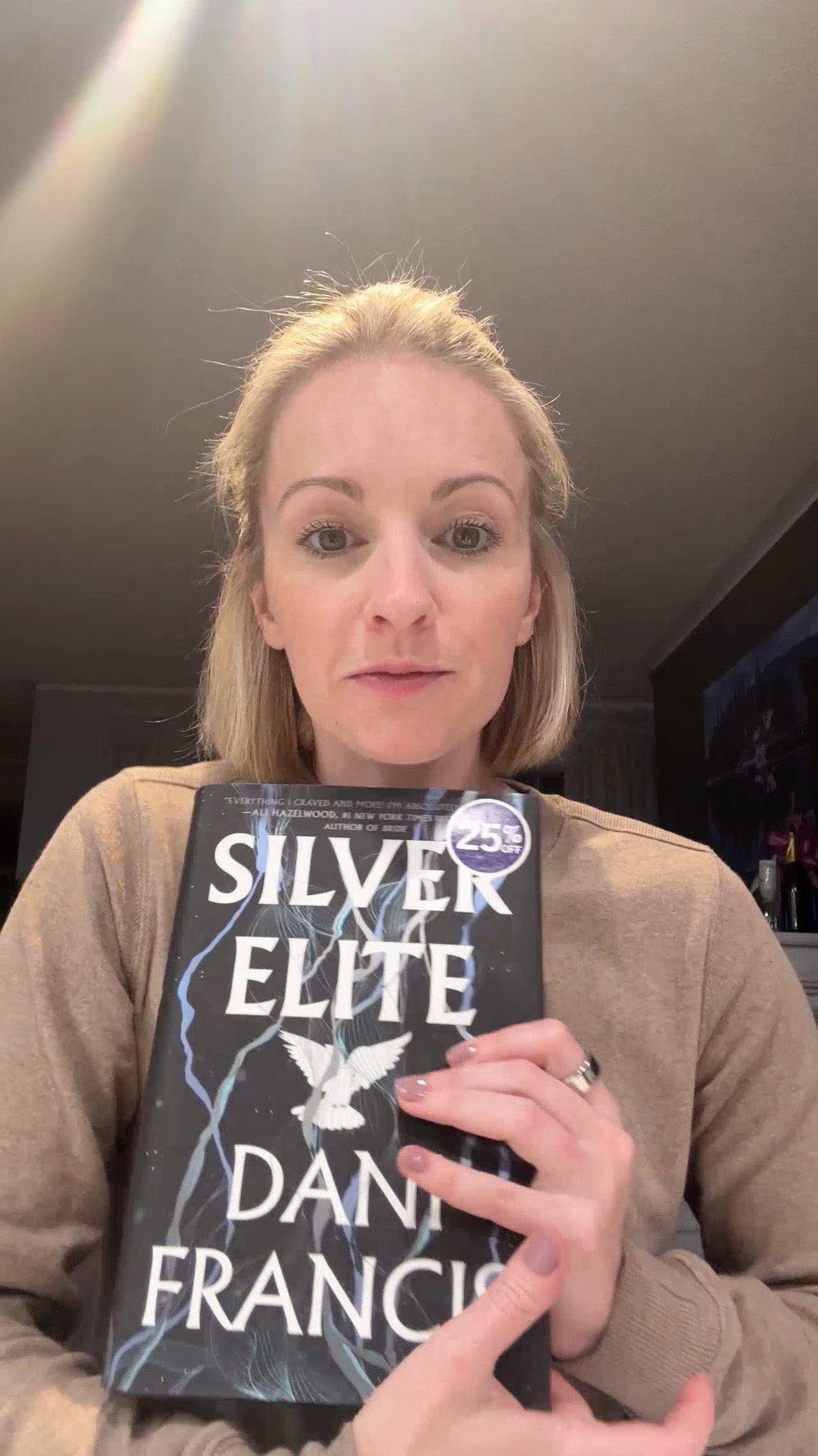 Silver Elite - by Dani Francis. Don't miss it. Just read it. Think Fourth Wing minus the dragons, but romance and drama and special skills. #LTKBooks 

 #LTKgiftguide