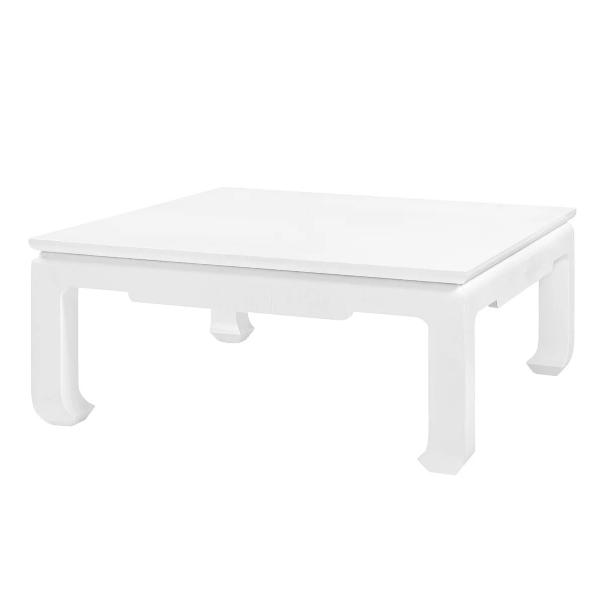 Bethany Large Square Coffee Table in Vanilla | The Well Appointed House, LLC