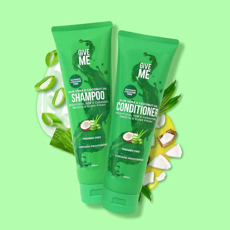 Sulphate & Silicon Free Shampoo Conditioner Bundle | Give Me Cosmetics | Give Me Cosmetics
