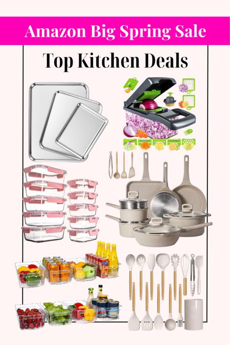 Amazon spring deals kitchen must haves, kitchen gadgets, kitchen organization 

#LTKsalealert #LTKfindsunder100 #LTKhome
