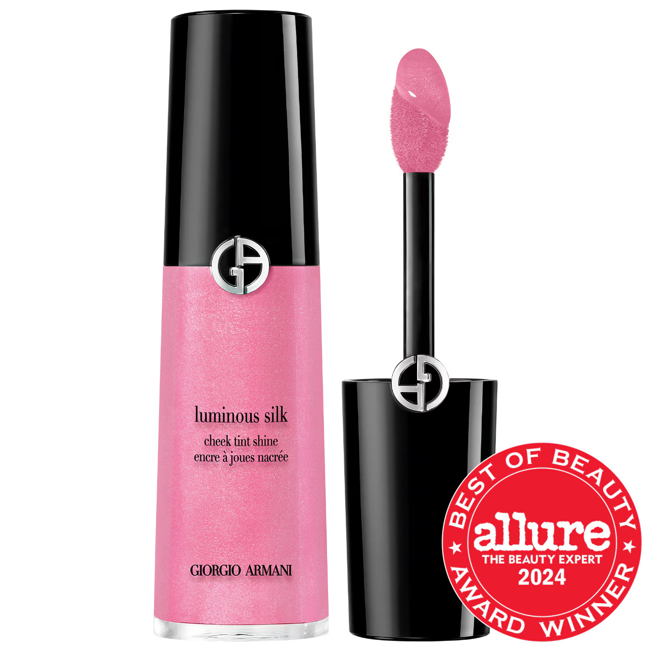 Armani Beauty Cheek Tint Longwear Lightweight Liquid Blush 53S Cosmic Pink 0.4 oz/12 mL | Sephora (US)