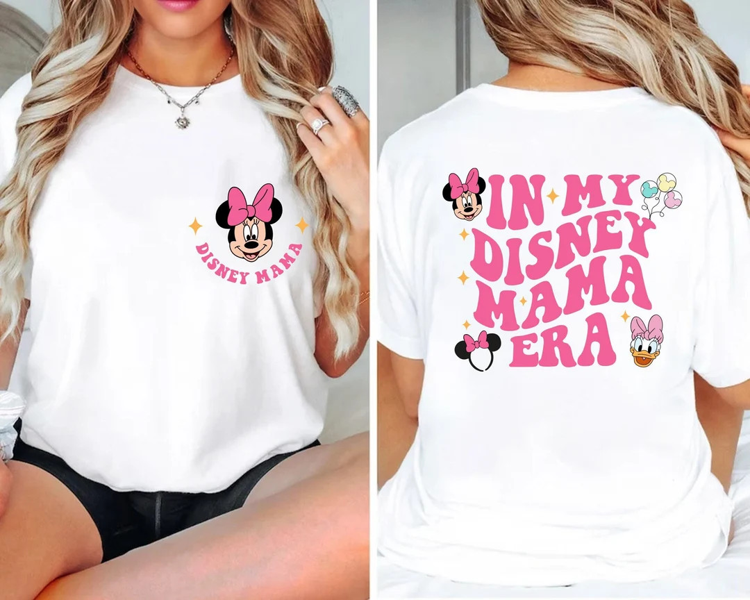In My Mama Era Shirt, Disney Family Vacation Shirt, Disney Mom Shirt, Disney Family Shirt, Disney... | Etsy (US)