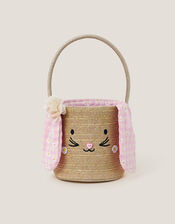 Bunny Gingham Basket Bag | Monsoon (UK)