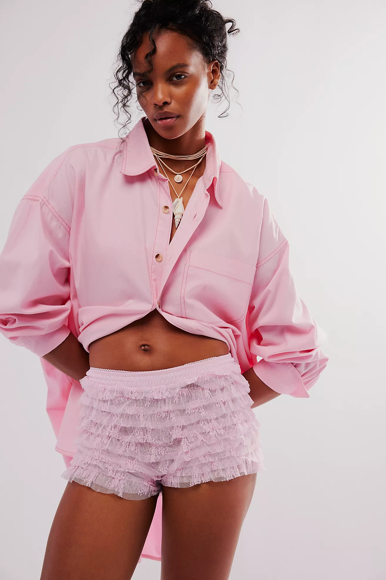 Feeling For Lace Shorties | Free People (Global - UK&FR Excluded)