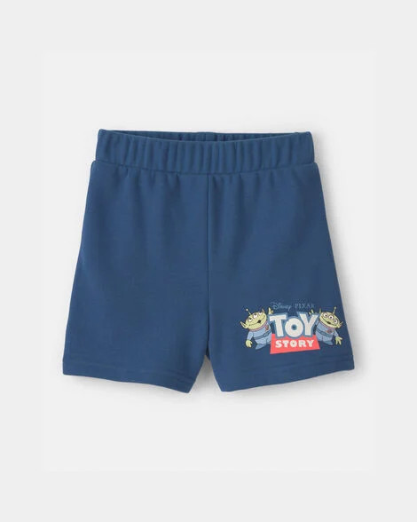 Toddler Boy Pixar\u00a9 Toy Story French Terry Shorts - Navy Blue | Carter's Inc