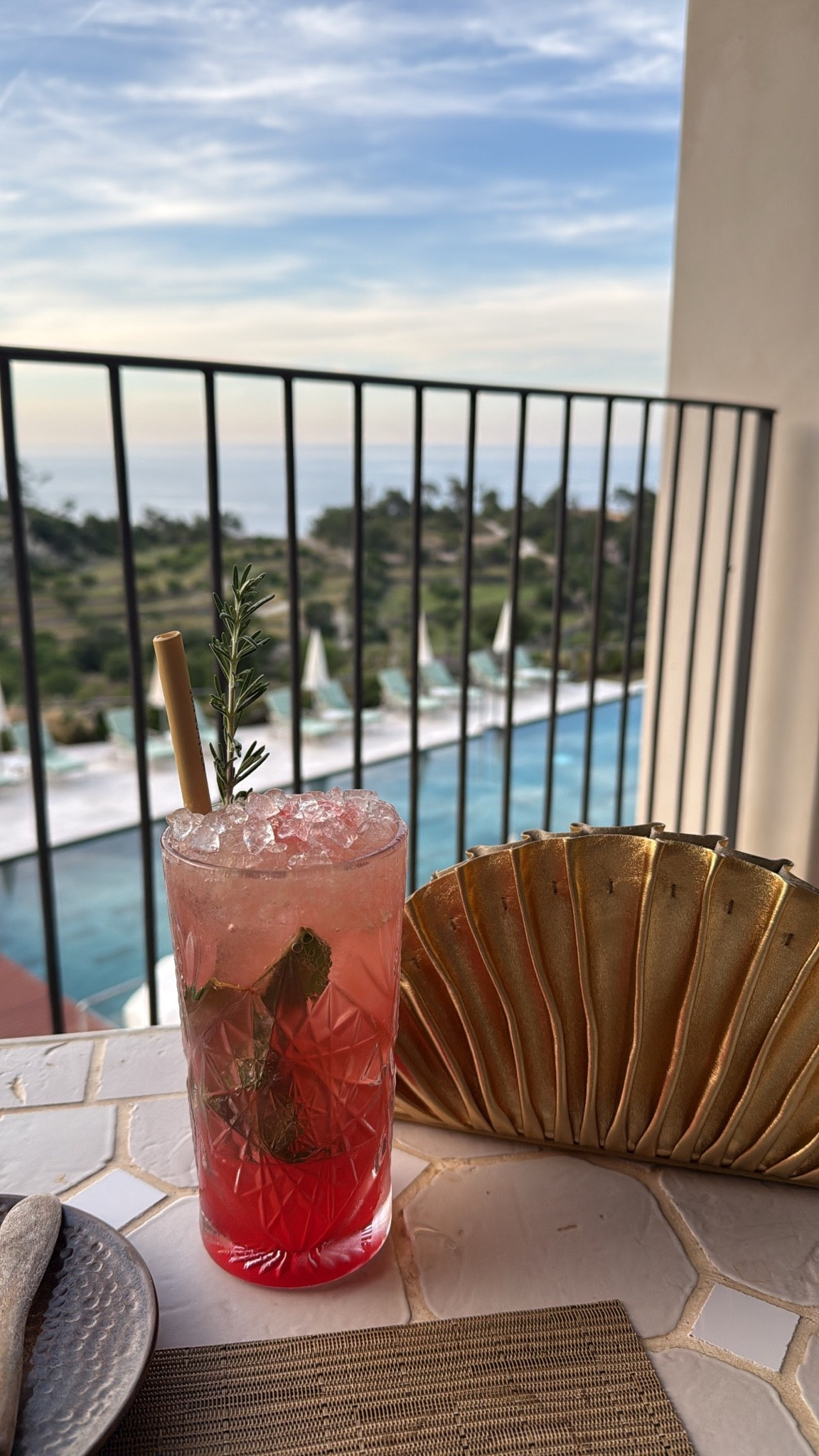 Dinner views 🐚