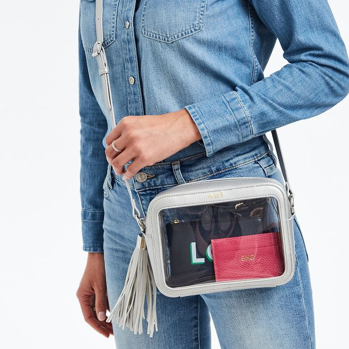 Build Your Clear Crossbody Bag | Mark and Graham