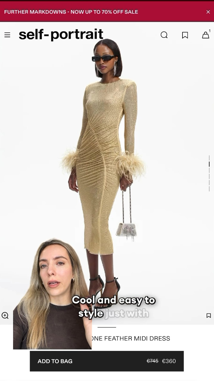 Chic, cool and easy to throw on dresses to shine on New Year’s Eve!

Self-Portrait mini or maxi rhinestone dresses are can’t go wrong pieces.

And Rotate makes the coolest mini dresses perfect for parties!

These occasion dresses are fab as you can just wear them effortlessly.

They don’t need styling.

And just black or silver pumps will do the job.

Comfort and elegant style combined ✨

#LTKParties #LTKSeasonal #LTKHoliday