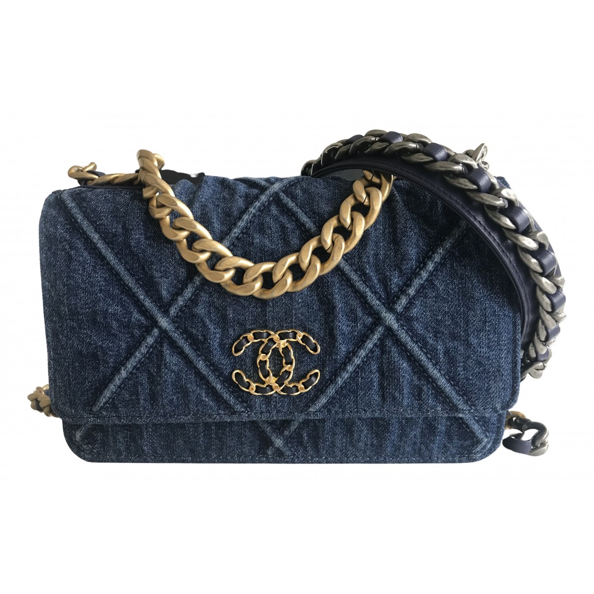 Chanel Chanel 19 Blue Denim - Jeans handbag for Women | Vestiaire Collective (Global)