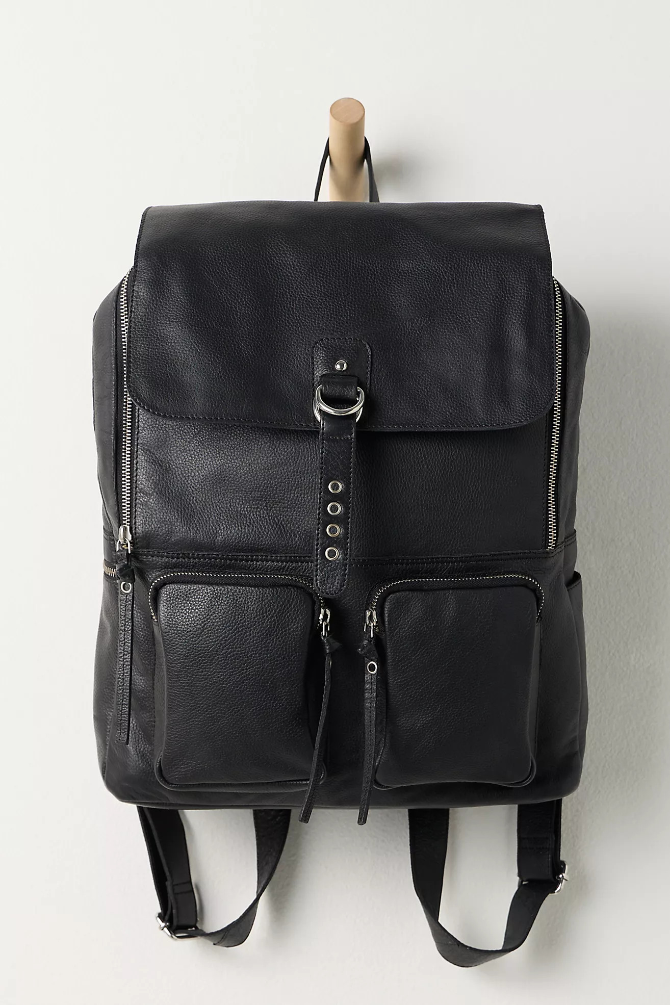 Beacon Leather Backpack | Free People (UK)
