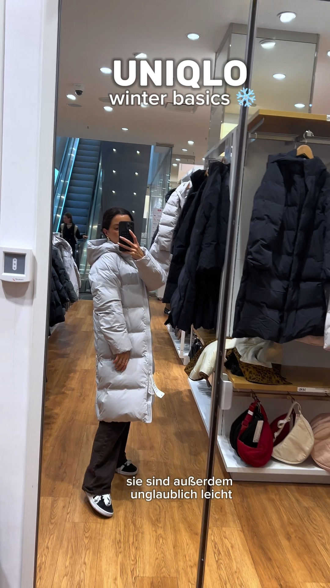 Uniqlo winter basics ❄️ black midi jacket: S; light grey midi: XS (would go for S); Burgundy: S; black short jacket: XS (would go for S); 

#LTKstyletip #LTKwinter #LTKeurope