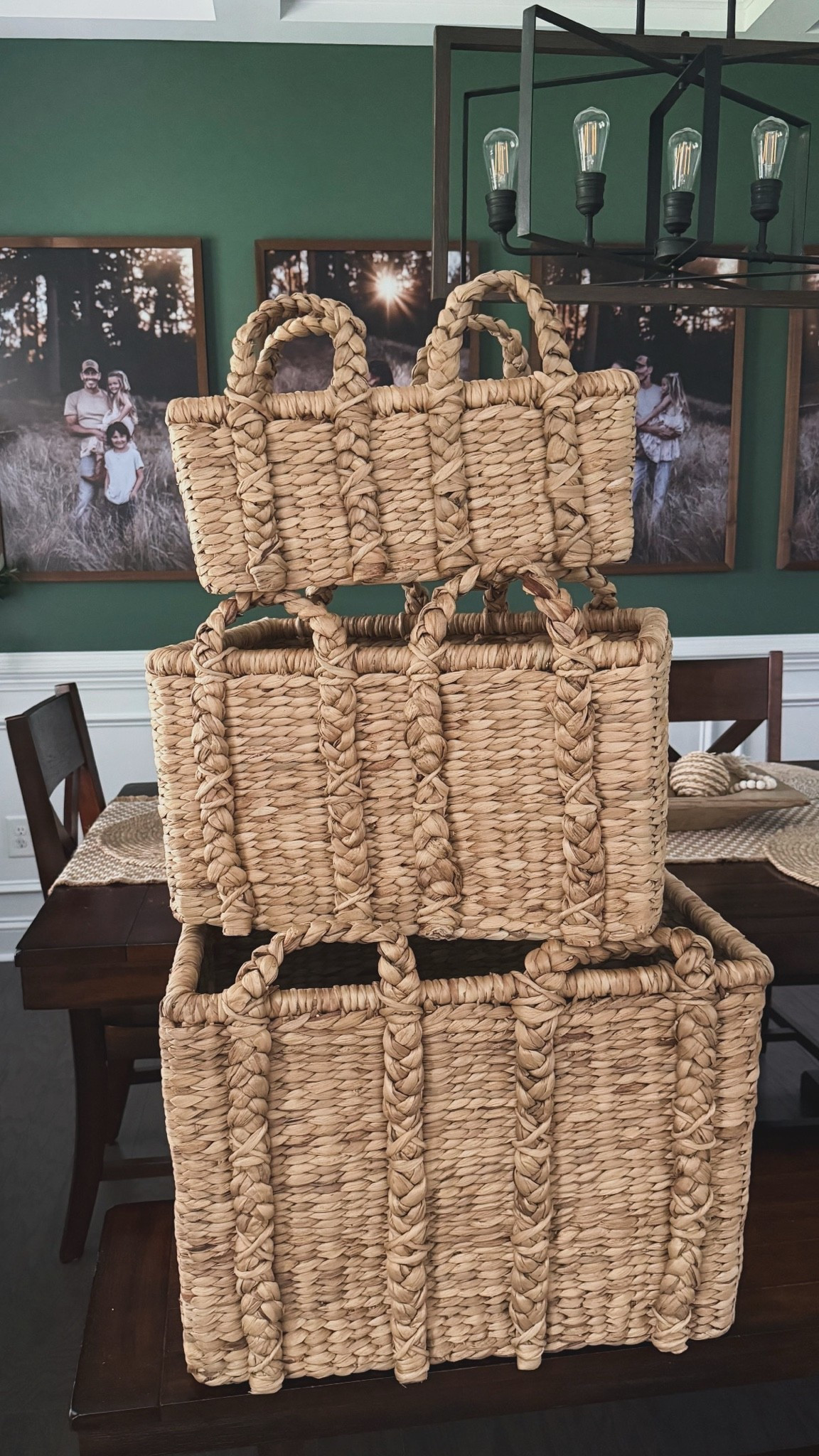 This set of three baskets is gorgeous and back in stock so run!

#LTKHome #LTKdayinmylife #LTKSaleAlert