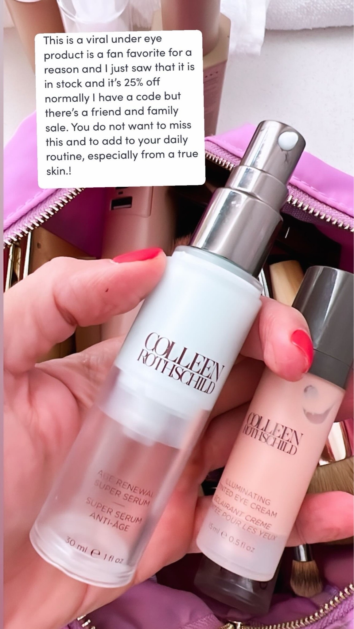 Under eye brightener EVERYONE NEEDS!

#LTKOver40 #LTKgrwm #LTKmomlife