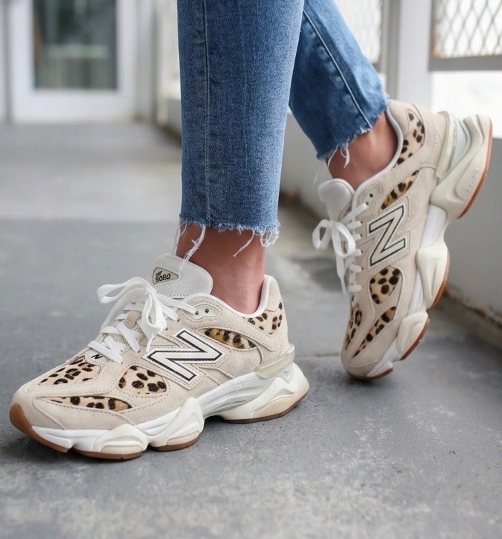 New leopard new balance 9060. I went down a half size