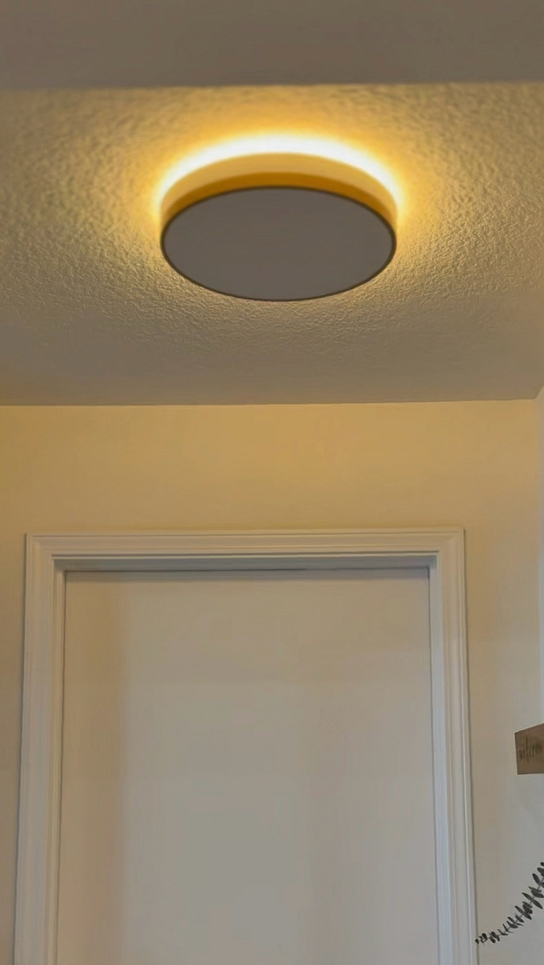 One of our most-used flush mounts across projects. We love how much control it gives you in a simple, clean form—adjustable brightness, color temperature, and both uplighting + downlighting make it endlessly versatile for any space.

#LTKHome