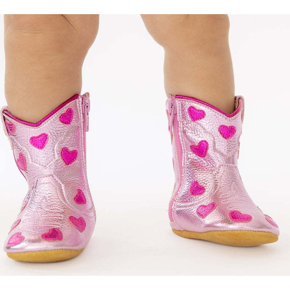 Cowgirl Lovestruck Baby Bootie | Maisonette