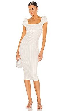 LPA Coco Dress in Ivory from Revolve.com | Revolve Clothing (Global)