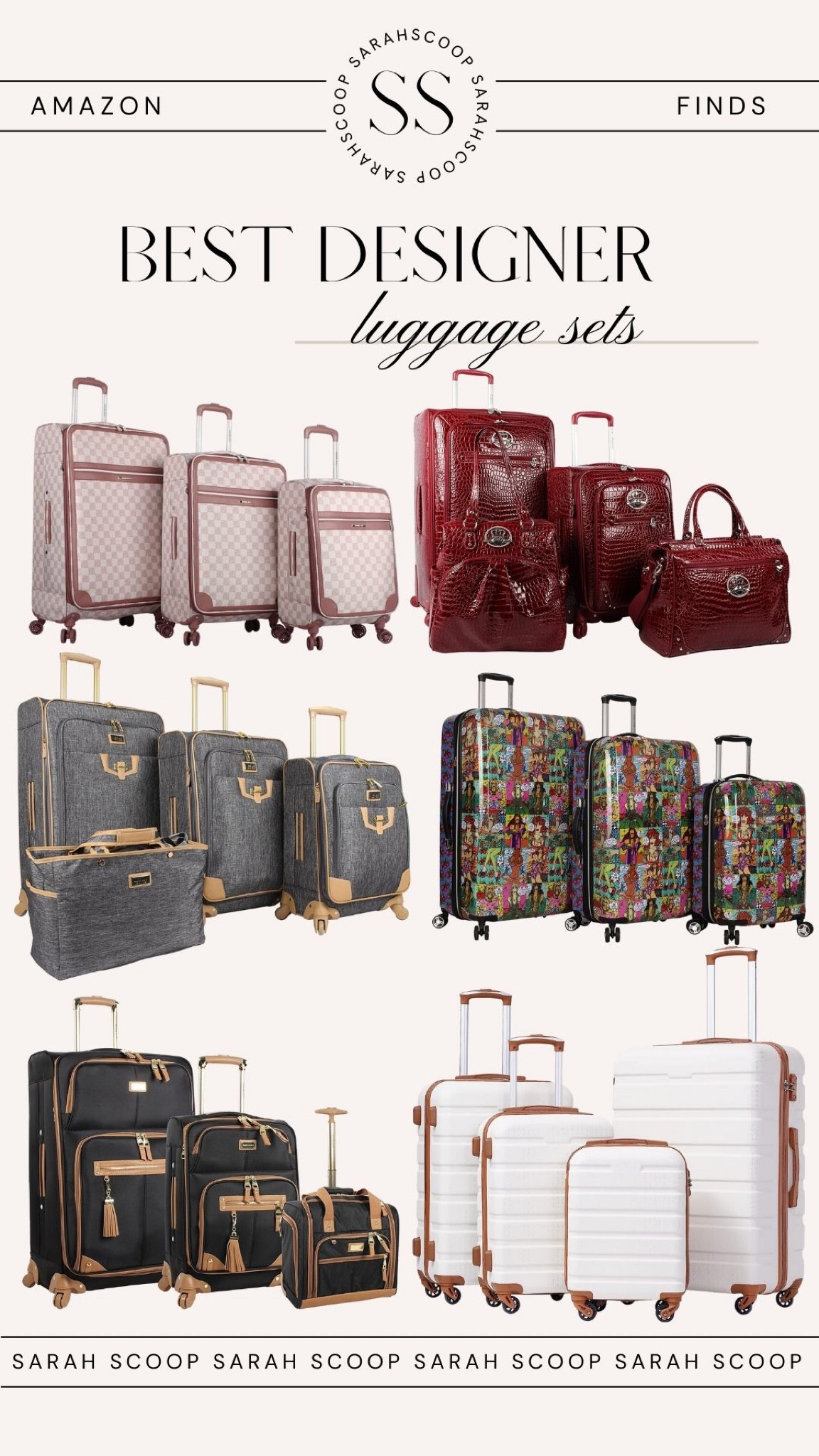 Designer Luggage Sets