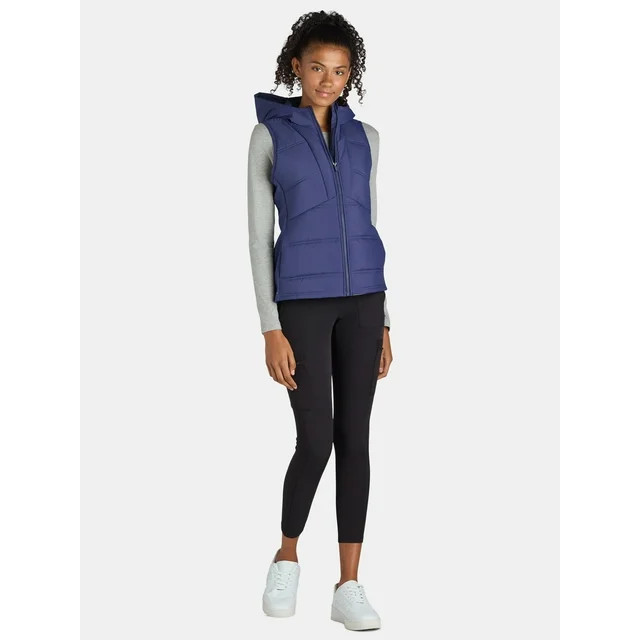 Avia Women's Hooded Quilted Vest, Sizes XS-XXXL | Walmart (US)